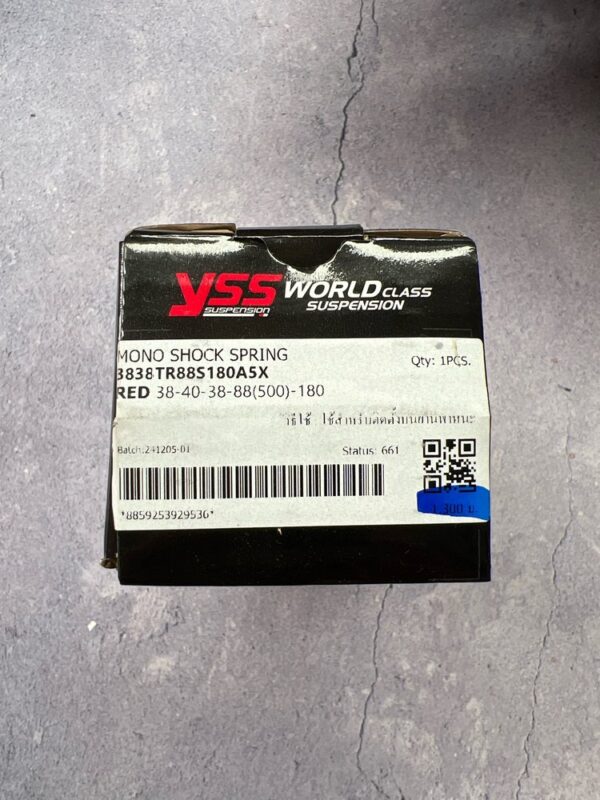 Aftermarket YSS brand rear shock absorber - Image 11