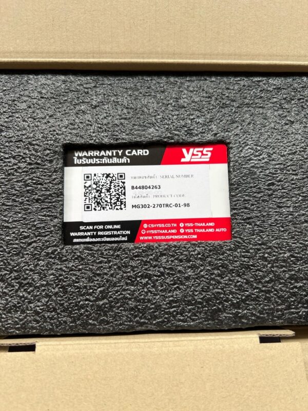 Aftermarket YSS brand rear shock absorber - Image 10